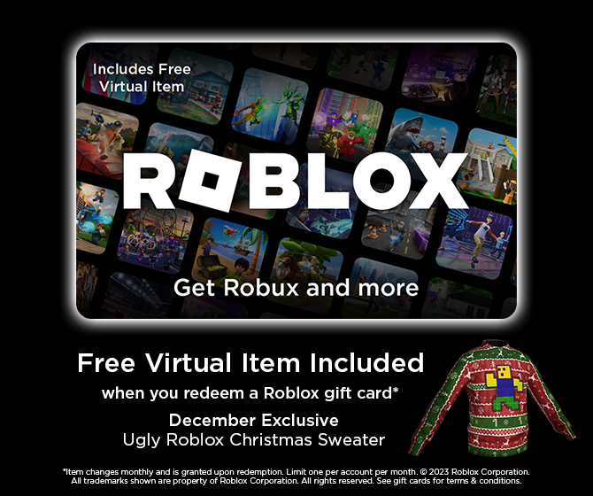 Virtual item hot sale roblox